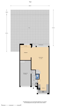 Floorplan - Oleanderstraat 10, 1338 WL Almere